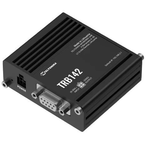 Teltonika TRB142 з LTE RS232 Промисловий модем 0026549 - постачальник електрообладнання для автоматизації простору Polygon Center