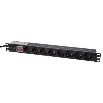 Trinix TRX-PDU/8M-16А Black Блок розеток 0025353 - постачальник електрообладнання для автоматизації простору Polygon Center