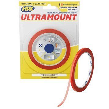 HPX UM0610 ULTRA MOUNT 6мм х 10м Стрічка двохстороння