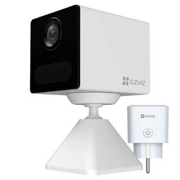 Ezviz CS-CB2&nbsp;(1080P,WH)+CS-T30-10B-EU Комплект камеры и розетки 0021783 &ndash; поставщик электрооборудования для автоматизации пространства Polygon Center
