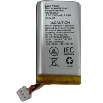 XK-953562T 3.7V 2000mA/3-х піновий Акумулятори Ajax Hub, Hub Plus, Hub 2, Rex 0021833 - постачальник електрообладнання для автоматизації простору Polygon Center