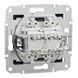 Schneider Electric EPH4400171 Asfora Розетка комп'ютерна антрацит, пластик, для врізного монтажу