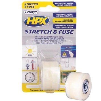 HPX SI2580 Stretch&Fuse 25мм х 1.8м Стрічка силіконова вулканізуюча
