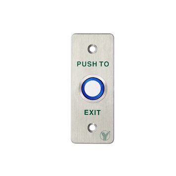 Yli Electronic PBK-814A (металл) Контактная кнопка выхода 0005930 &ndash; поставщик электрооборудования для автоматизации пространства Polygon Center