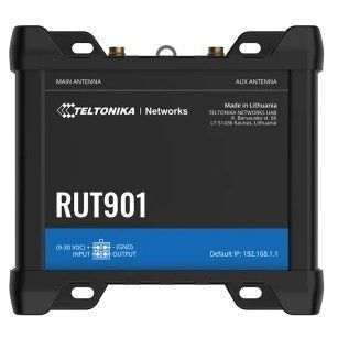 Teltonika RUT901 з 4G LTE, Wi-Fi Промисловий стільниковий маршрутизатор 0026554 - постачальник електрообладнання для автоматизації простору Polygon Center