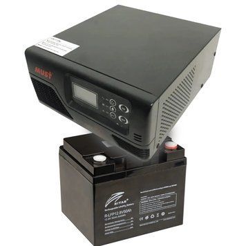 MUST EP20-R1000W + R-LFP12.8V50AH Комплект ДБЖ + АКБ 0028106 - постачальник електрообладнання для автоматизації простору Polygon Center