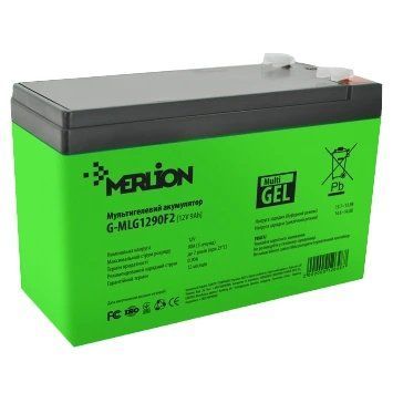 MERLION G-MLG1290F2 9А&bull;ч 12В мультигель Свинцово-кислотная аккумуляторная батарея
