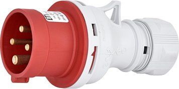 Вилка кабельная 4-п 16А 400V IP44 ETI EV-1643 4482017 &ndash; поставщик электрооборудования для автоматизации пространства Polygon Center