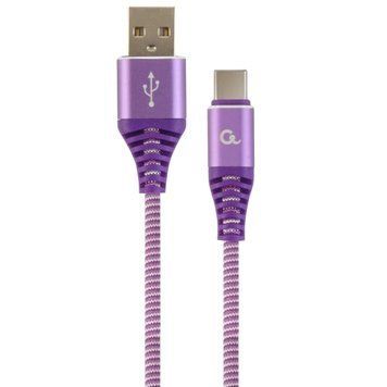 Cablexpert CC-USB2B-AMCM-2M-PW USB A - USB C 2м Кабель 0022599 - постачальник електрообладнання для автоматизації простору Polygon Center