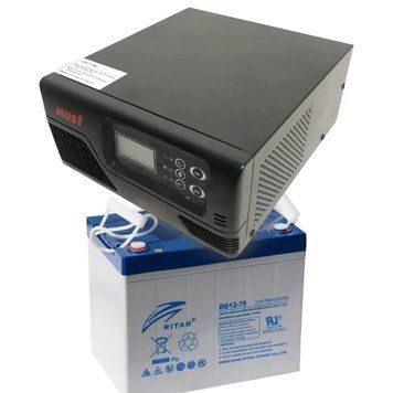 MUST EP20-R1000W + 12V 75Ah DG12-75 Комплект ДБЖ + АКБ 0028107 - постачальник електрообладнання для автоматизації простору Polygon Center