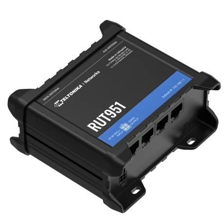 Teltonika RUT951 з 4G LTE, Wi-Fi Промисловий стільниковий маршрутизатор 0026555 - постачальник електрообладнання для автоматизації простору Polygon Center