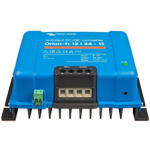 Victron Energy Orion-Tr 12/24-15A (360W) DC-DC конвертер 0023903 - постачальник електрообладнання для автоматизації простору Polygon Center