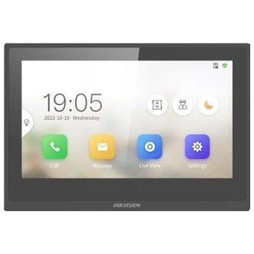 DS-KH6351-TE1 7" дюймов Відеодомофон Hikvision 0018885 - постачальник електрообладнання для автоматизації простору Polygon Center