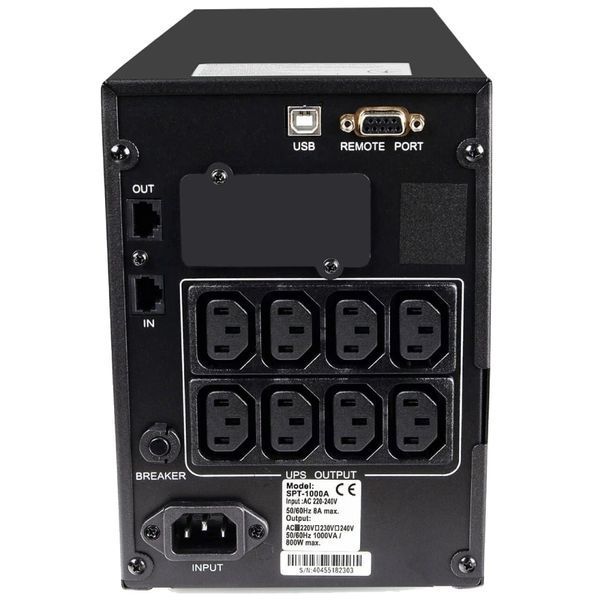 Powercom SPT-2000-II LCD IEC Источник бесперебойного питания 0019793 &ndash; поставщик электрооборудования для автоматизации пространства Polygon Center