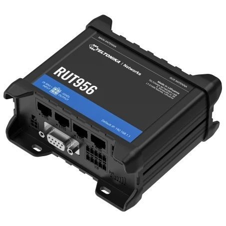 Teltonika RUT956 с 4G LTE, Wi-Fi, RS-232, RS-485 Промышленный сотовый маршрутизатор 0026557 &ndash; поставщик электрооборудования для автоматизации пространства Polygon Center