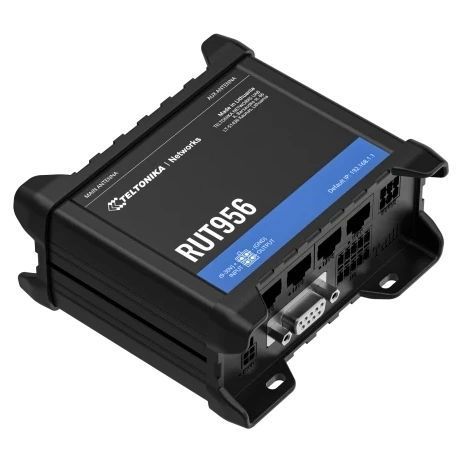 Teltonika RUT956 с 4G LTE, Wi-Fi, RS-232, RS-485 Промышленный сотовый маршрутизатор 0026557 &ndash; поставщик электрооборудования для автоматизации пространства Polygon Center