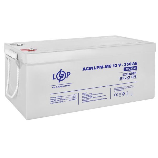 Акумулятор мультигелевий LPM-MG 12V - 250 Ah LP4198 - постачальник електрообладнання для автоматизації простору Polygon Center