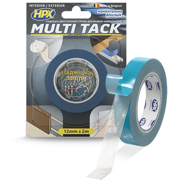 HPX MTT1202 MULTI TACK 12мм х 2м Лента двухсторонняя MTT1202 &ndash; поставщик электрооборудования для автоматизации пространства Polygon Center
