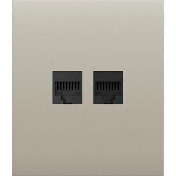 Ajax CenterCover (LAN) ASP ivory Фронтальна панель 0027759 - постачальник електрообладнання для автоматизації простору Polygon Center