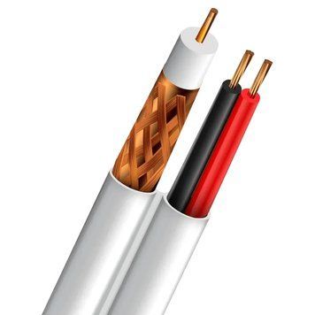 TRINIX SL-59+2*0,44 CU INDOOR (305м) Кабель коаксіальний 0025325 - постачальник електрообладнання для автоматизації простору Polygon Center