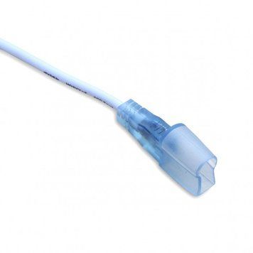 Конектор PROLUM&trade; для LED неону 10х20, Провід + 1 затиск 501025 - постачальник електрообладнання для автоматизації простору Polygon Center