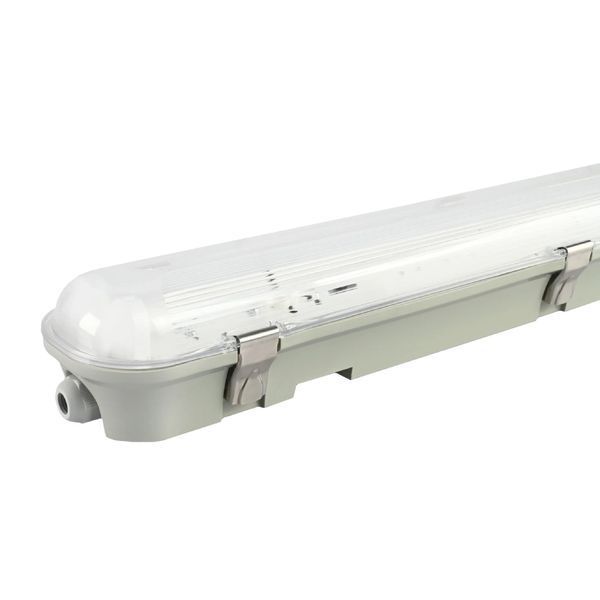VIDEX 1,2М 220V LED світильник IP65 лінійний під лампу 2хТ8 0017508 - постачальник електрообладнання для автоматизації простору Polygon Center