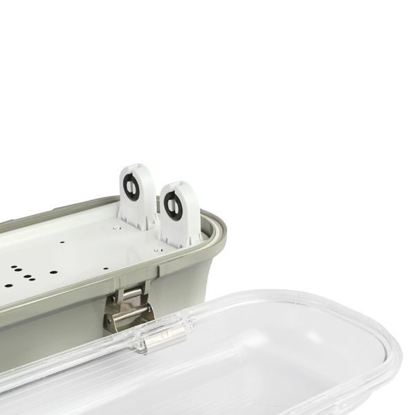VIDEX 1,2М 220V LED світильник IP65 лінійний під лампу 2хТ8 0017508 - постачальник електрообладнання для автоматизації простору Polygon Center