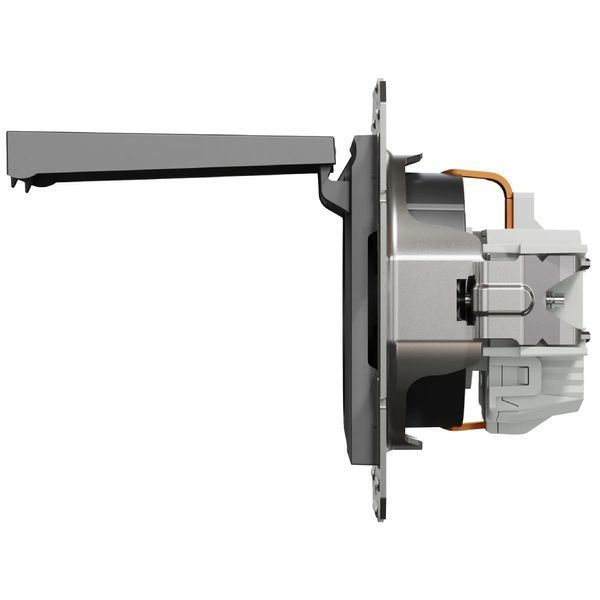 Schneider Electric Asfora EPH3100171 Розетка антрацит 0021564 &ndash; поставщик электрооборудования для автоматизации пространства Polygon Center