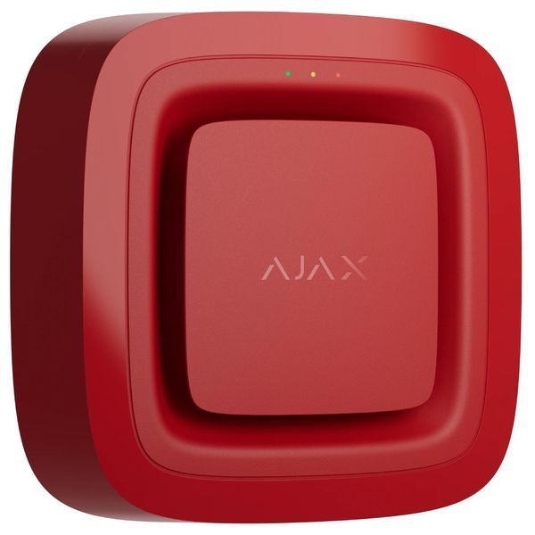 Ajax EN54 FireProtect (Sounder) red пожарный звуковой Извещатель 0028115 - постачальник електрообладнання для автоматизації простору Polygon Center