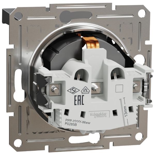 Schneider Electric Asfora EPH3100171 Розетка антрацит 0021564 &ndash; поставщик электрооборудования для автоматизации пространства Polygon Center
