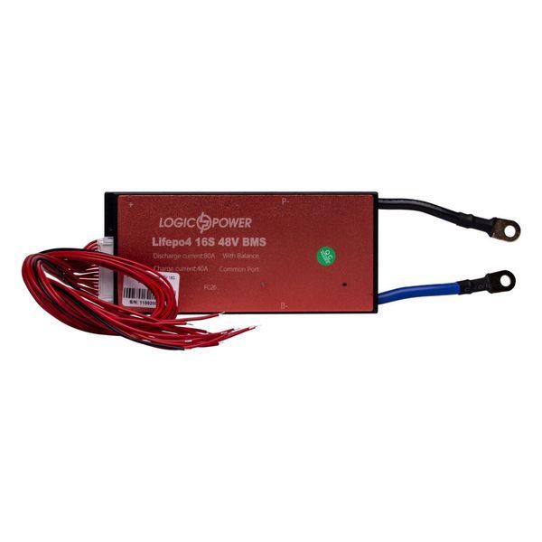 BMS плата LiFePO4 48V 16S Dis 80A Ch 40A LP11592 - постачальник електрообладнання для автоматизації простору Polygon Center