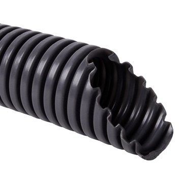 Kopos 1432D Гофтруба&nbsp;d32&nbsp;з&nbsp;протяжкою&nbsp;чорна