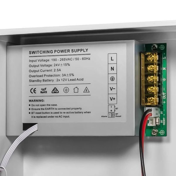 Kraft PSU-2425LED Джерело безперебійного живлення 0025262 - постачальник електрообладнання для автоматизації простору Polygon Center