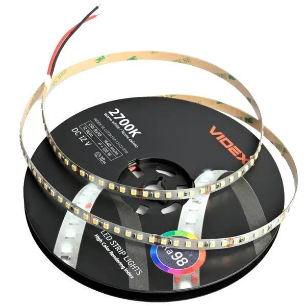 VIDEX (VL-LST28144-12122-B10) DC12V 120W 10M 2700К LED стрічка 0022487 - постачальник електрообладнання для автоматизації простору Polygon Center