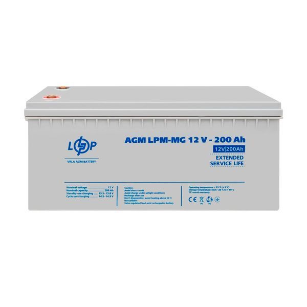 Распродажа Аккумулятор мультигелевый LPM-MG 12V - 200 Ah