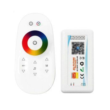 Контролер PROLUM RGB+W; Wi-Fi; TUYA; TOUCH; 18A; Series: HomeLink 404013 - постачальник електрообладнання для автоматизації простору Polygon Center