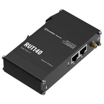 Teltonika RUT140 на DIN-рейку Промышленный сотовый маршрутизатор 0026563 &ndash; поставщик электрооборудования для автоматизации пространства Polygon Center