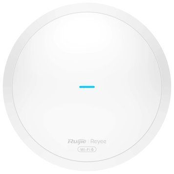 Ruijie Reyee RG-RAP62 Wi-Fi 6 AX3000 двухдиапазонная Точка доступу 0025057 - постачальник електрообладнання для автоматизації простору Polygon Center
