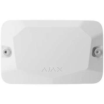 Ajax Case (106&times;168&times;56) white Корпус для захищеного дротового під&rsquo;єднання пристроїв 0016511 - постачальник електрообладнання для автоматизації простору Polygon Center