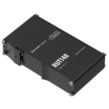 Teltonika RUT140 на DIN-рейку Промышленный сотовый маршрутизатор 0026563 &ndash; поставщик электрооборудования для автоматизации пространства Polygon Center