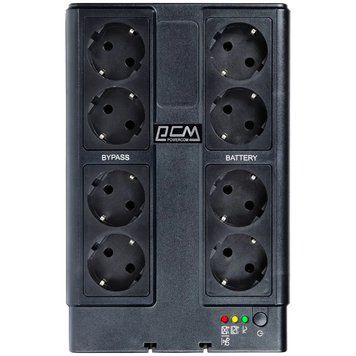 Powercom CUB-850N Schuko Джерело безперебійного живлення 0019801 - постачальник електрообладнання для автоматизації простору Polygon Center