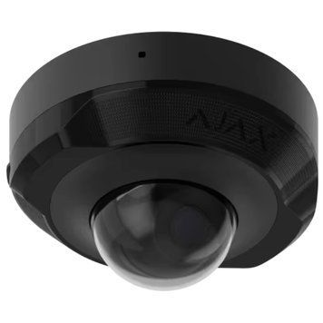 DomeCam Mini (8EU) ASP black 5МП (4мм) IP відеокамера Ajax 0017170 - постачальник електрообладнання для автоматизації простору Polygon Center