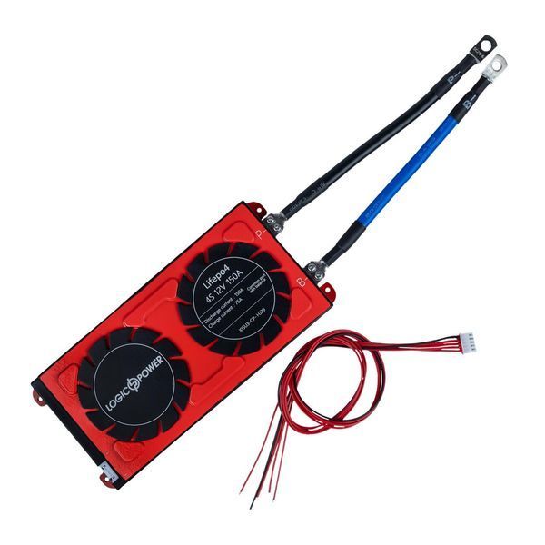 BMS плата LP LiFePO4 12V 4S Dis 150A Ch 75A