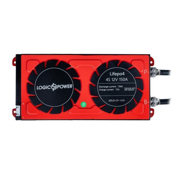 BMS плата LP LiFePO4 12V 4S Dis 150A Ch 75A