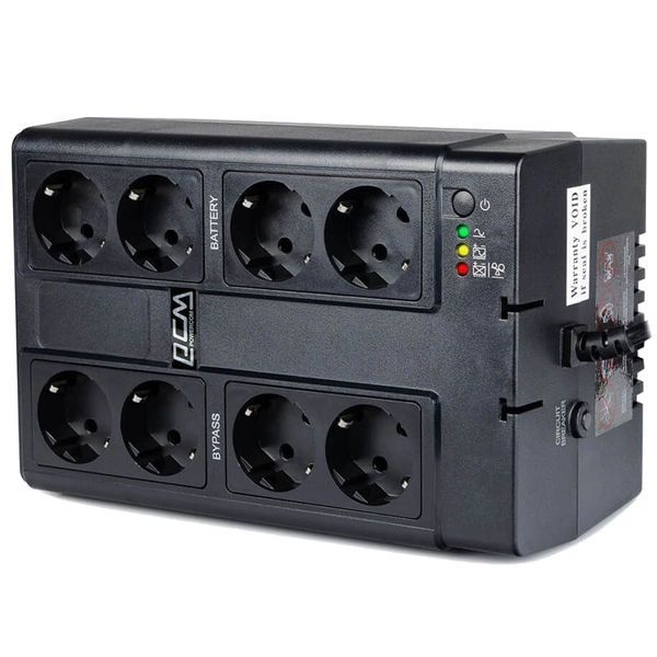 Powercom CUB-850N Schuko Джерело безперебійного живлення 0019801 - постачальник електрообладнання для автоматизації простору Polygon Center