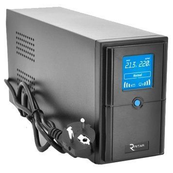 Ritar E-RTM600 ELF-D LCD (360W) Источник бесперебойного питания 0035853 &ndash; поставщик электрооборудования для автоматизации пространства Polygon Center
