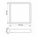 VIDEX 18W 5000K 220V LED светильник накладной квадрат 0017502, 2/3 - Polygon Center