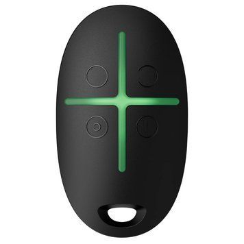 Брелок Ajax Superior SpaceControl black Jeweller 0025401 - постачальник електрообладнання для автоматизації простору Polygon Center