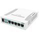 MikroTik RB260GS (CSS106-5G-1S) Комутатор 5 портів керований 0014398, 1/2 - Polygon Center