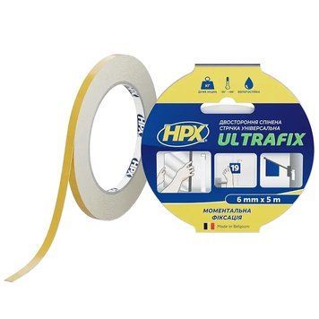 HPX DSU0605 ULTRAFIX 6мм х 5м Лента двухсторонняя 0023189 &ndash; поставщик электрооборудования для автоматизации пространства Polygon Center